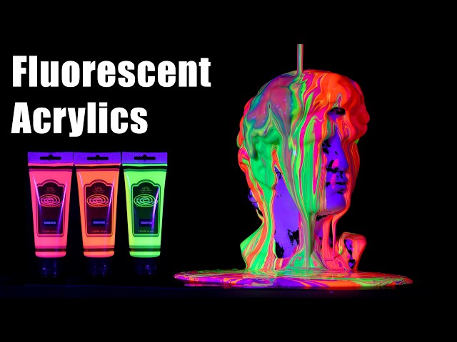 Creative Inspirations Fluorescent Acrylics Look Unreal Under Blacklight! ???????? Experience the ultimate value in acrylic paint. With Creative Inspirations Acrylic Paint, educators and artists don't have to settle for…