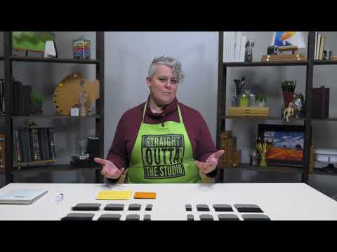 New York Central Natural & Synthetic Blue Squirrel Hair Gilder's Tip Brushes Product Demo 