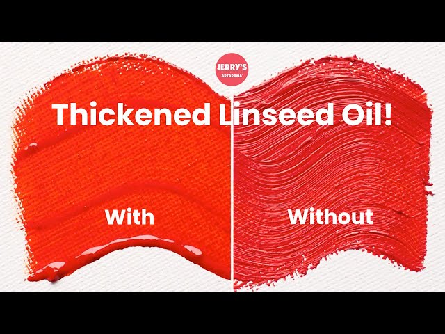 Thickened Linseed Oil by Winsor & Newton