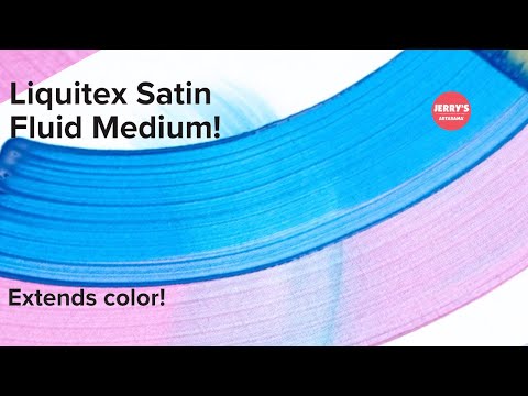 Liquitex Acrylic Fluid Mediums - Satin, 8oz