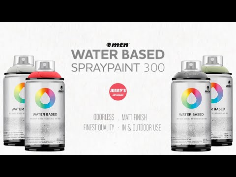 MTN Water-Based Spray Paint by Montana Colors Key Features