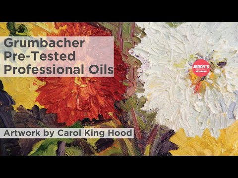 Extremely lightfast oils | Grumbacher Pre-Tested Professional Oil Colors