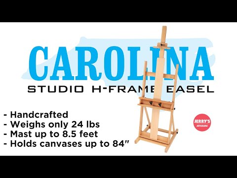Carolina Studio H-Frame Easel Video Product Demo