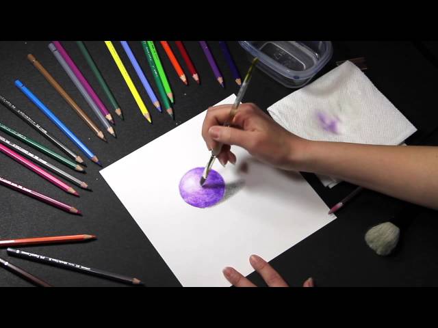 How to Use Water Soluble Colored Pencils (Watercolor Pencils)