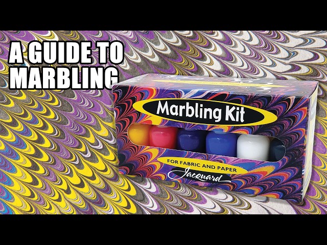 A Guide to Marbling with Jacquard Marbling Supplies. https://www.jerrysartarama.com/jacquard-marbling-supplies-mediums Paper marbling has fascinated artists for centuries. Colors float across the surface of a prepared m…