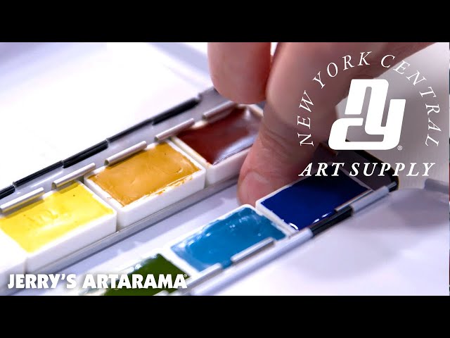 Create a Custom Palette with NY Central Watercolor Pans and Tins