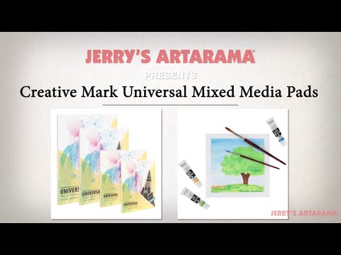  Creative Mark Universal Mixed Media Pads Product Demo
