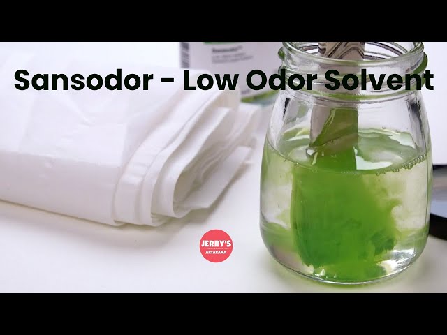 Low Odor Solvent, Sansodor, by Winsor & Newton