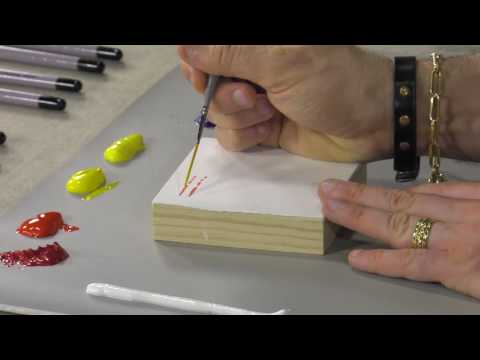 Creative Mark Micro Mini Detail Brushes - Product Demo