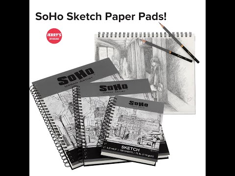 What's a great Sketch Pad? SoHo Sketch Paper Pads