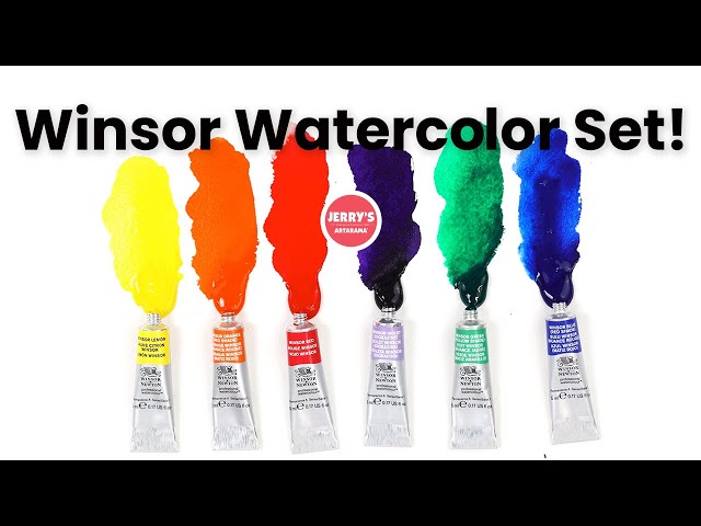 Professional Winsor Watercolors by Winsor & Newton