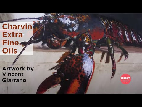 Charvin Extra Fine Oils Quick-Time Painting Video by Vincent Giarrano