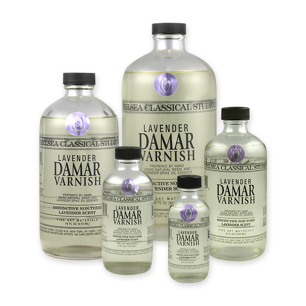 Chelsea Classical Studio - Lavender Damar Varnish Demo