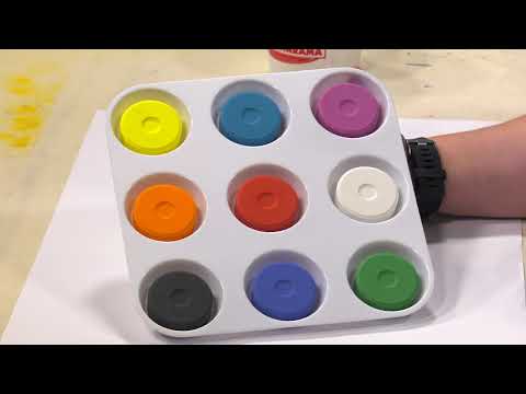 Non-Toxic Tempera Paint Cakes By First Impressions #1