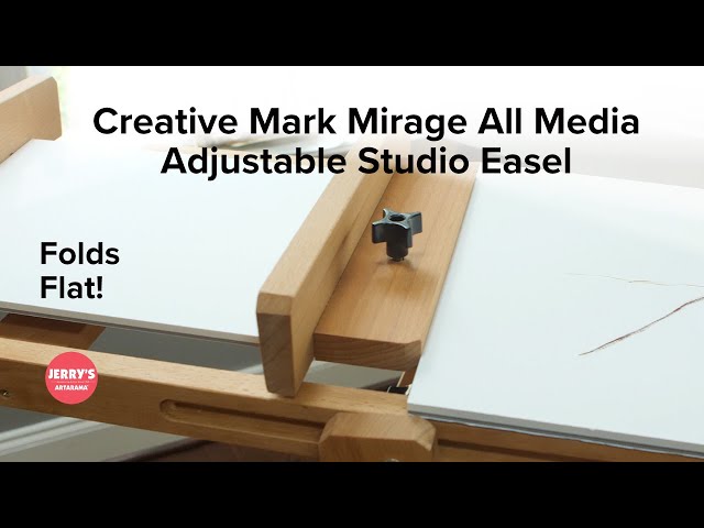 See features of the Creative Mark All Media Mirage Studio Easel