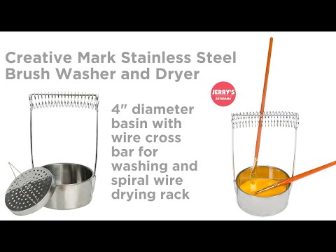 Brush Washer with Drying Rack by Artist's Loft™