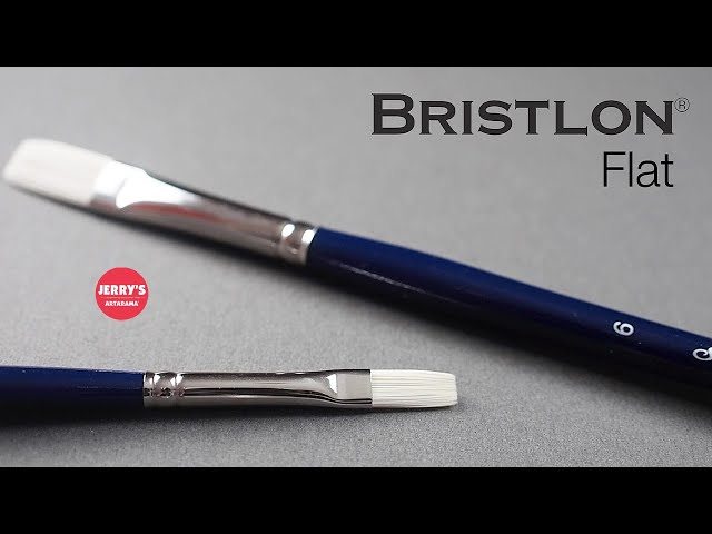 Silver Brush Bristlon® Flat - See the strokes!