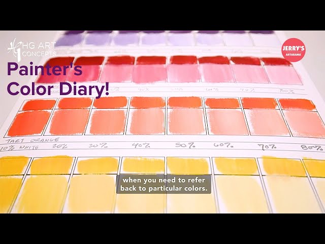 The Painter's Color Diary - A great idea!