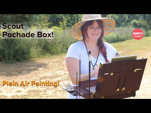 Plein Air Painting Setup with Scout Pochade Box by SoHo