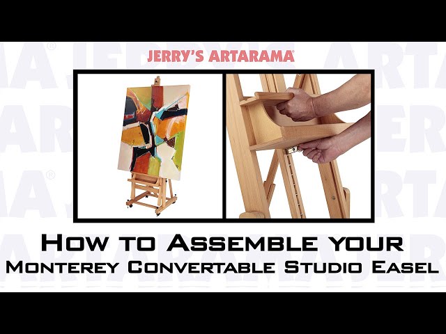 Assembly Instructions - Monterey Multi-Angle Convertible Studio H-Frame Easel