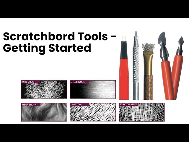 Ampersand Scratchbord Tools - Getting Started