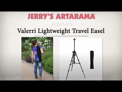Valerri Lightweight Travel Easel Product Demo