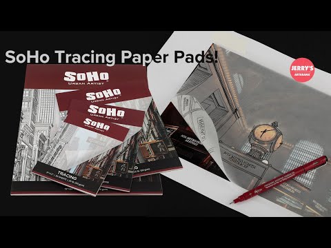 What's a great Tracing Paper? SoHo Tracing Paper Pads