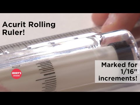 Acurit Rolling Ruler | Fine Measuring