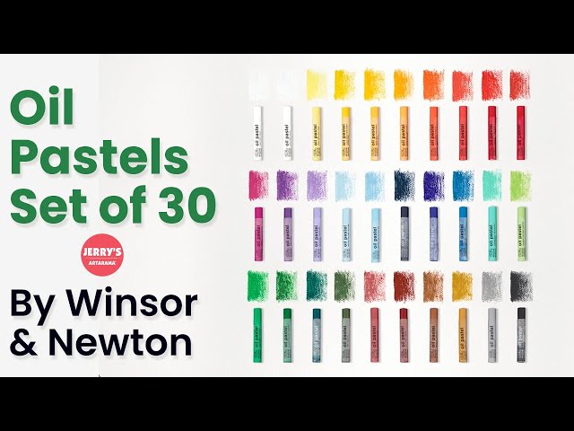 30 Spectacular Oil Pastels by Winsor & Newton
