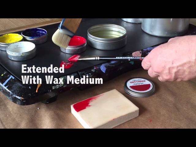 Extending Enkaustikos Wax Paint with Wax Medium