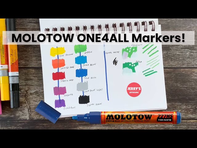 Artist Review | MOLOTOW Twin Tip Acrylic Markers