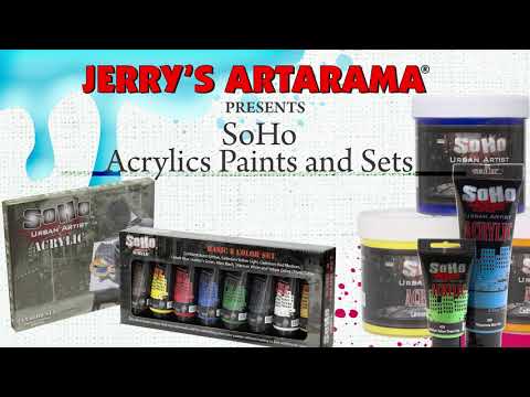 See Heavy Body Acrylic Paints | SoHo Urban Artist Heavy Body Acrylic Paint Sets 