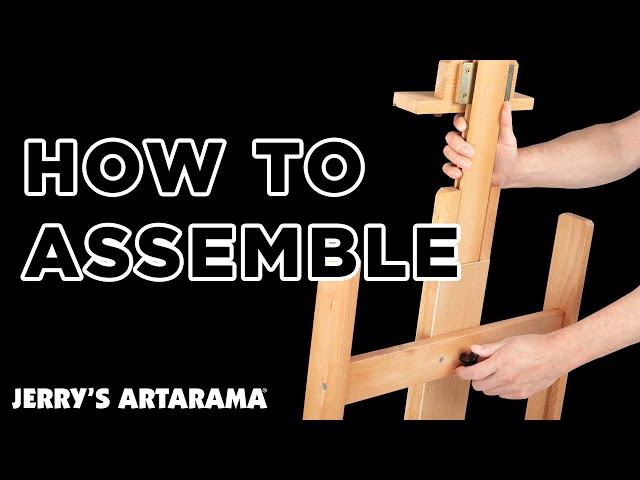 Assembly Instructions - Carolina H-Frame Easel