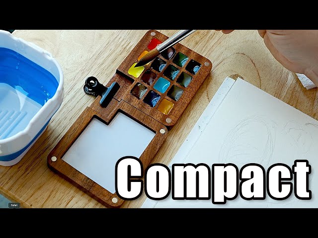 SoHo Mini-Pan Watercolor Travel Sets