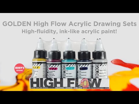 See the Golden High Flow Drawing Set Features