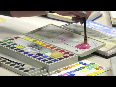 Marie's Professional Half Pan Watercolor Set - Visual Commerce #2