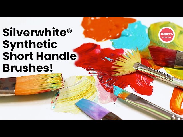 Synthetic Short Handle Brushes & Sets