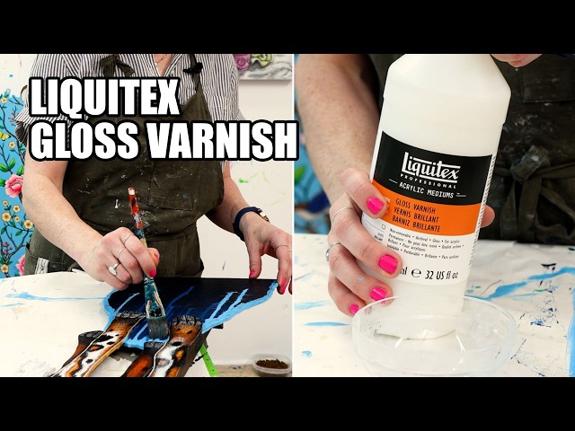 Lock in Color with Liquitex Gloss Varnish. https://www.jerrysartarama.com/liquitex-acrylic-finishing-varnishes Finish with confidence. Liquitex Varnishes lock in your color, defend your work from dirt, dust, and UV dama…