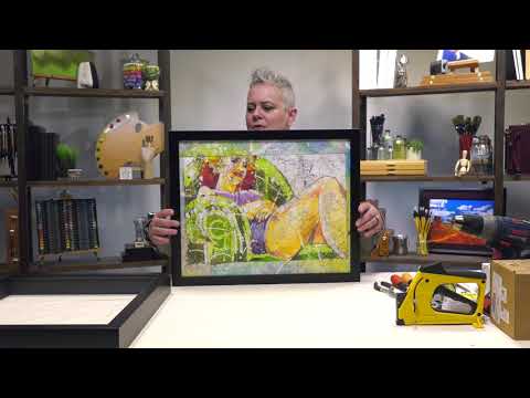 How To: Framing with Gotham Black Deep & Extra Deep Gallery Frames