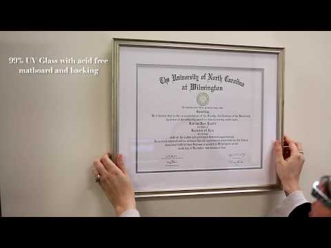 Cardinali Archival Diploma & Certificate Frames