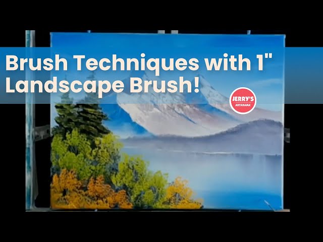 Bob Ross Brush Techniques