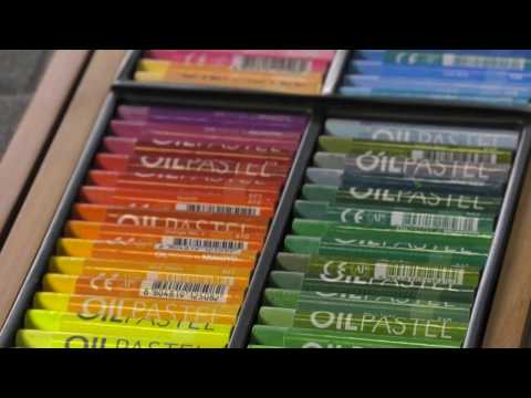 Mungyo Gallery Oil Pastels Cardboard Box Set Of 24 Standard