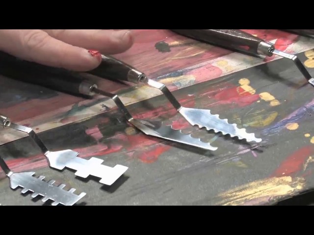Creative Mark FX Palette Knives - Create Textured Effects Visual Commerce