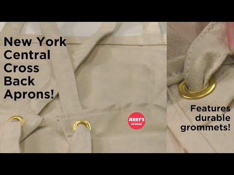 Best Artists' Apron - The New York Central Cross Back Aprons