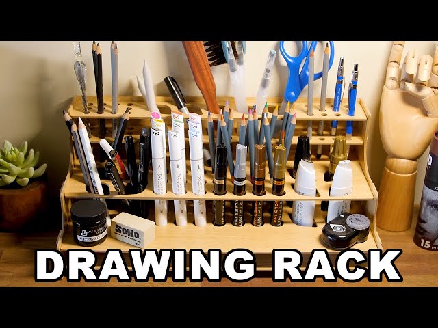 Organize With Me! Mezzo Drawing Rack ASMR