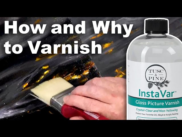 How and Why to Varnish Your Paintings! Don't let your hard work go to waste!