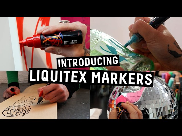 Introducing Liquitex Acrylic Markers. https://www.jerrysartarama.com/liquitex-acrylic-paint-markers Cap Off. Creativity On. Multi-Surface Markers for All Liquitex Markers are built for the rule breakers, the experimente…