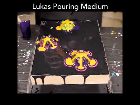 Lukas Acrylic Pouring Mediums  Acrylic Pour Painting