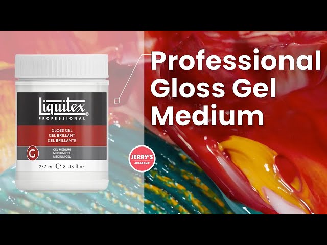Liquitex Acrylic Gloss Gel Medium Key Features