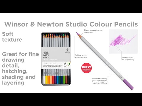 Winsor & Newton Studio Colour Pencil Sets Techniques